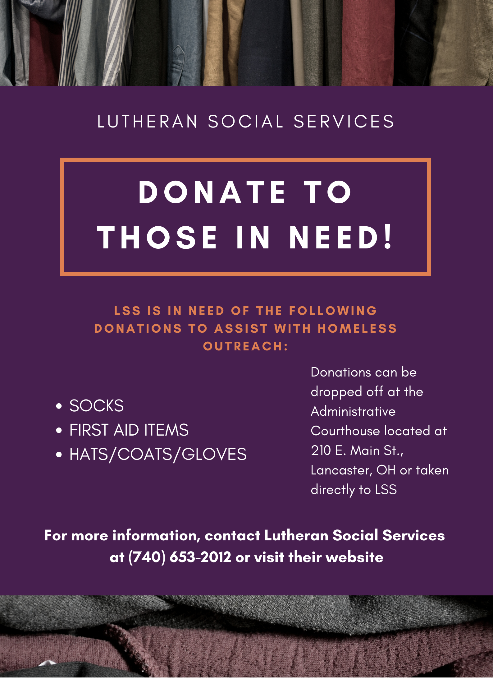 Lutheran Social Services flier